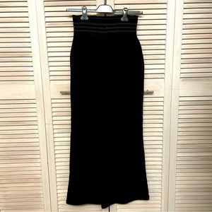 Sincerely Jules wide leg bohemian style summer black pants Size M